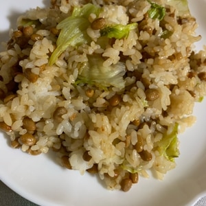 めんつゆで簡単納豆炒飯 チャーハン レシピ 作り方 By ybkmk 楽天レシピ めんつゆで簡単納豆炒飯 チャーハン レシピ 作り方 By ybkmk 楽天レシピ